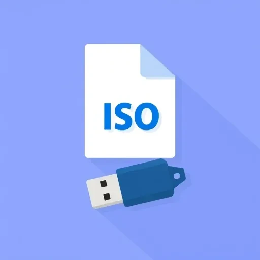 Writing an ISO file to a USB flash drive