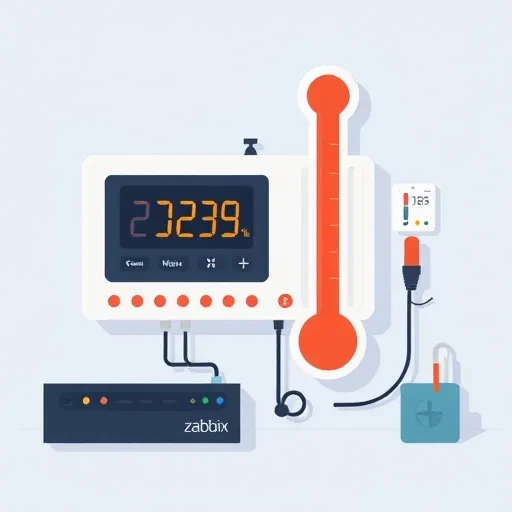 Zabbix + sensors (temperature monitoring)