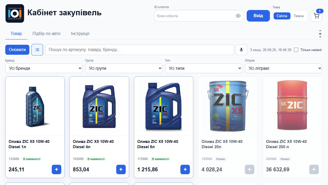 Кабінет закупівель